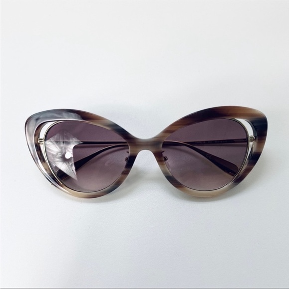 Alexander McQueen cat eye sunglasses